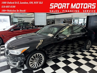 Used 2018 Genesis G90 G90 5.0L V8 AWD+Roof+Cooled Seats+Adaptive Cruise for Sale in London, Ontario