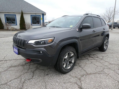 Used 2019 Jeep Cherokee Trailhawk Elite for Sale in Essex, Ontario