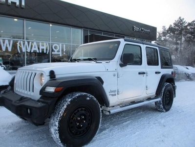 Used 2019 Jeep Wrangler UNLIMITED SPORT 4x4 for Sale in Ottawa, Ontario