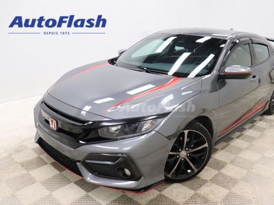 Used 2020 Honda Civic Hatchback SPORT, LOOK TYPE-R, AUTOMATIQUE, CAMERA RECUL for Sale in Saint-Hubert, Quebec