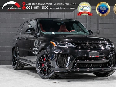 Used 2020 Land Rover Range Rover Sport V8 Supercharged SVR for Sale in Vaughan, Ontario