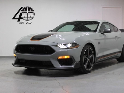 Used 2021 Ford Mustang Mach 1 Fighter Jet Grey 6-Speed Manual for Sale in Etobicoke, Ontario