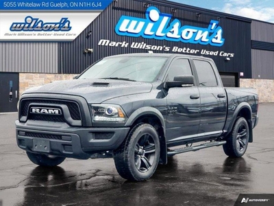 Used 2021 RAM 1500 Classic Warlock Crew 4X4, Remote Start, CarPlay + Android, Bluetooth, Rear Camera, Alloy Wheels and more! for Sale in Guelph, Ontario