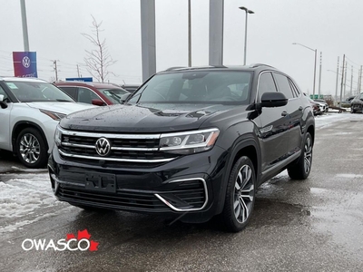 Used 2022 Volkswagen Atlas Cross Sport 3.6L Execline! Clean CarFax! Safety Included! for Sale in Whitby, Ontario