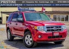 2008 FORD ESCAPE XLT Only 88 km 4WD Accident & Rust Free