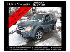 2011 FORD ESCAPE XLT - LEATHER, SUNROOF, BLUETOOTH, HEATED SEATS, POWER DRIVER SEAT! LUXE CERTIFIED SELECT PRE-OWNED!