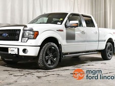 2013 FORD F-150 FX4 4X4 SUPRECREW / FX APPEARANCE PACKAGE / LEATHER / TRAILER TOW PACKAGE / TRAILER BRAKE CONTROLLER / POWER MOONROOF / MYFORD / BACKUP CAMERA & MUCH MORE!!