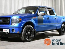 2013 FORD F-150 FX4 SUPERCREW 4X4 / FX LUXURY PACKAGE / LEATHER / MOONROOF / HEATED & COOLED FRONT SEATS / DUAL CLIMATE CONTROL / NAVIGATION / BACKUP CAMERA / MAX TRAILER TOW / REMOTE START & MUCH MORE!!