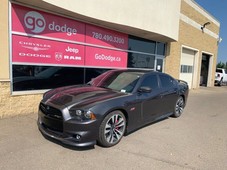 2014 DODGE CHARGER SRT8 , LOW KM , RED LEATHER , Paddle Shifters , Sunroof , 2 Sets of Tires!