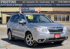 2015 SUBARU FORESTER 2.5i Limited Navi. AWD Leather Panor. Sunroof Bluetooth Rev. Cam Accident Free