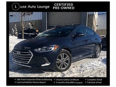 2017 HYUNDAI ELANTRA SE - ONLY 39,000KM! AUTO, HEATED SEATS, SATELLITE RADIO, LOADED! LUXE CERTIFIED PRE-OWNED!