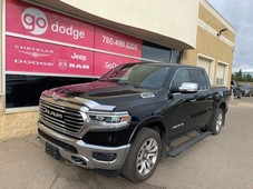 2019 DODGE RAM 1500 Laramie Longhorn , 5.7L HEMI V8 , 2 Tone Brown+Buttercup Interior , Huge infotainment Screen , Nav , 4x4 , Heated + Cooled Seats