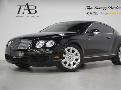 Used 2006 Bentley Continental GT W12 TWIN TURBOCHARGED MASSAGE 19 IN WHEELS for Sale in Vaughan, Ontario