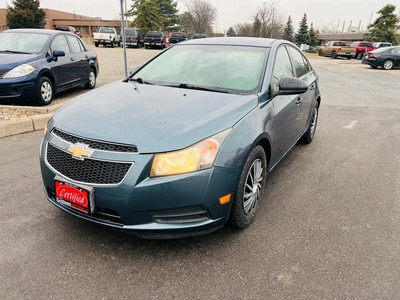 Used 2012 Chevrolet Cruze 4dr Sdn LS+ w/1SB for Sale in Mississauga, Ontario