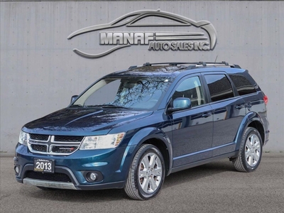 Used 2013 Dodge Journey Crew Sunroof Remote-Start Rear-Cam Heated Seats for Sale in Concord, Ontario