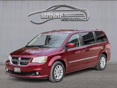 Used 2017 Dodge Grand Caravan Crew Plus Navigation Remote-Start Heated leather for Sale in Concord, Ontario
