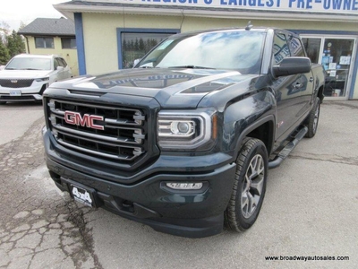 Used 2017 GMC Sierra 1500 GREAT VALUE SLT-ALL-TERRAIN-VERSION 5 PASSENGER 5.3L - V8.. 4X4.. CREW-CAB.. SHORTY.. NAVIGATION.. SUNROOF.. LEATHER.. HEATED SEATS & WHEEL.. for Sale in Bradford, Ontario