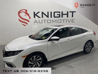 Used 2019 Honda Civic Sedan EX l Heated Seats l Sunroof l Remote Start for Sale in Moose Jaw, Saskatchewan