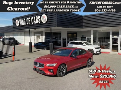 Used 2019 Volvo S60 R-Design for Sale in Langley, British Columbia