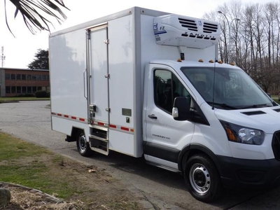 Used 2021 Ford Transit T-350 Reefer 13 Foot Cube Van for Sale in Burnaby, British Columbia