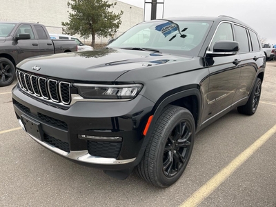 Used 2021 Jeep Grand Cherokee L Limited Pano Tow Pkg Nav for Sale in Kitchener, Ontario