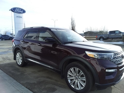Used 2022 Ford Explorer LIMITED for Sale in Lacombe, Alberta