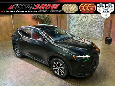 Used 2023 Lexus NX 350h Premium - Pano Roof, Htd Red Lthr, Nav for Sale in Winnipeg, Manitoba