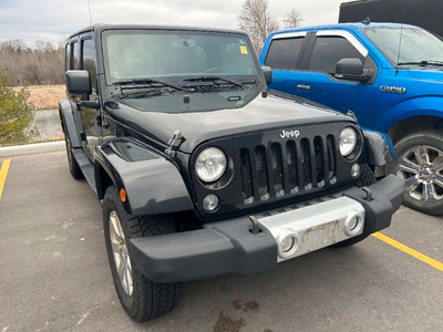 2014 Jeep Wrangler Unlimited Sahara *Manual Trans, Hard Top*