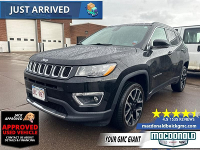 2017 Jeep Compass Limited - Leather Seats - Bluetooth - $190 B/W