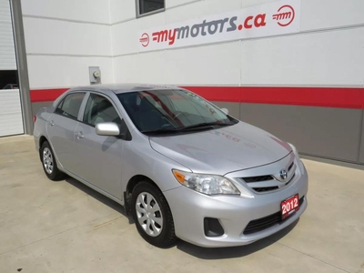 Used 2012 Toyota Corolla CE (**LOW LOW KMS**AUTOMATIC**POWER LOCKS**AM/FM/CD PLAYER**USB/AUX PORT** AIR CONDITIONING**) for Sale in Tillsonburg, Ontario