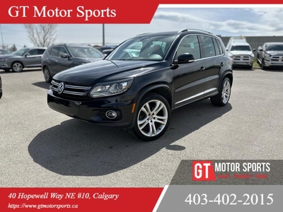Used 2013 Volkswagen Tiguan S 4WD LEATHER MOONROOF $0 DOWN for Sale in Calgary, Alberta