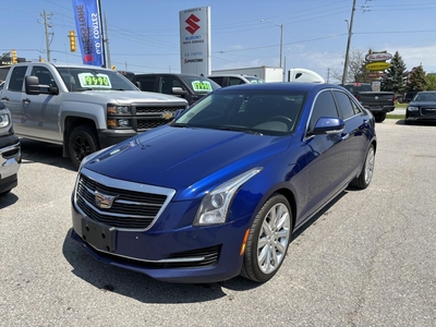 Used 2015 Cadillac ATS Luxury ~Heated Leather ~Sunroof ~Bluetooth ~Camera for Sale in Barrie, Ontario