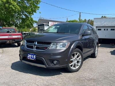 Used 2015 Dodge Journey LIMITED/7 PASSENGERS/BT/PWR SEATED/CERTIFIED. for Sale in Scarborough, Ontario