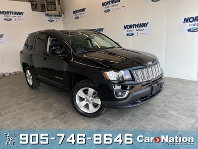 Used 2016 Jeep Compass HIGH ALTITUDE 4X4 LEATHER SUNROOF LOW KMS for Sale in Brantford, Ontario