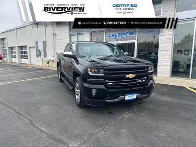 Used 2018 Chevrolet Silverado 1500 2LZ ONE OWNER TRAILERING PACKAGE HEATED & COOLED SEATS SUNROOF LEATHER for Sale in Wallaceburg, Ontario