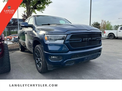 Used 2019 RAM 1500 Sport 12” Screen Pano-Sunroof Navigation Backup Power Steps for Sale in Surrey, British Columbia
