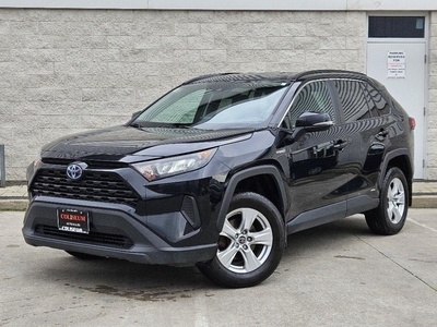 Used 2019 Toyota RAV4 AWD HYBRID-LE-NO ACCIDENT-CARPLAY-CERTIFIED for Sale in Toronto, Ontario