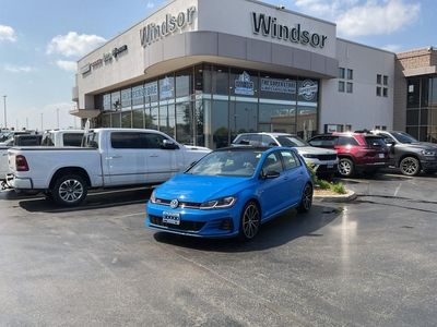 Used 2021 Volkswagen Golf GTI AUTOBAHN LOW KM for Sale in Windsor, Ontario