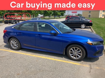 Used 2022 Honda Civic Sedan EX w/ Apple CarPlay & Android Auto, Bluetooth, Dual Zone A/C for Sale in Toronto, Ontario