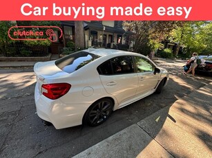 Used 2016 Subaru WRX Sport-Tech AWD w/ Heated Front Seats, Power Driver's Seat, Nav for Sale in Toronto, Ontario