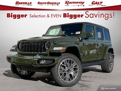 2024 Jeep Wrangler 4xe HIGH ALTITUDE | HYBRID | 1 TOUCH SKY POWER TOP |