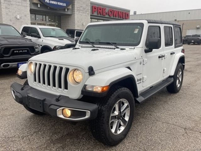 2022 JEEP WRANGLER Unlimited Sahara w/Leather, Cold Weather, Tow Pkg