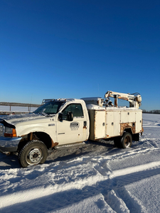 2001 ford f550 service truck