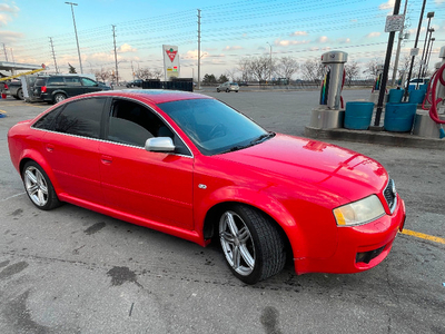 2004 AUDI RS6 4.2 TWIN TURBO 500 HP drives perfect no issues