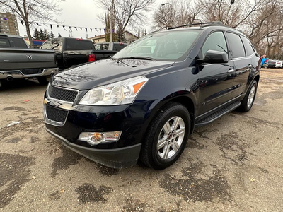 2012 CHEVROLET TRAVERSE LT AWD 7 SEATER ONLY 105,234 KM!!!