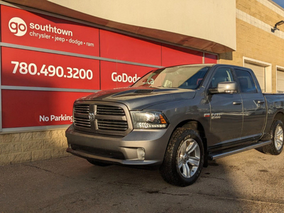 2013 Ram 1500 SPORT IN GREY EQUIPPED WITH A 395HP 5.7L HEMI V8 ,