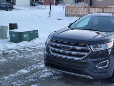 2015 FORD EDGE AWD, R.Start, Sunroof, Leather, Nav, Cam, ACTIVE,
