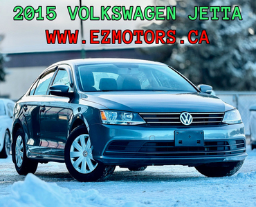 2015 Volkswagen Jetta Sedan ONLY 85321 KMS! ONE OWNER/NO ACCIDEN