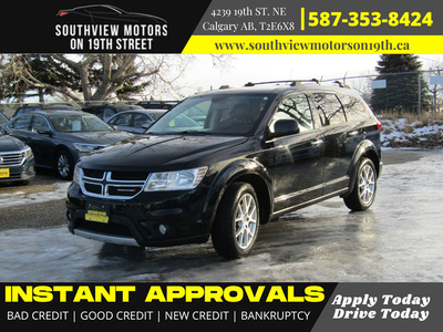 2016 Dodge Journey R.T-AWD-LEATHER-7 PASS-FINANCING AVAILABLE