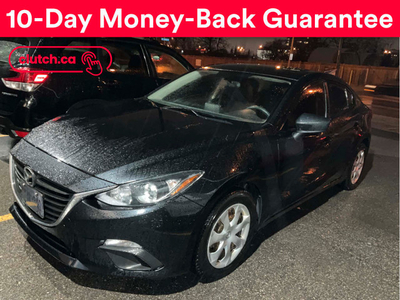 2016 Mazda Mazda3 GX w/ Bluetooth, Cruise Control, Rearview Came